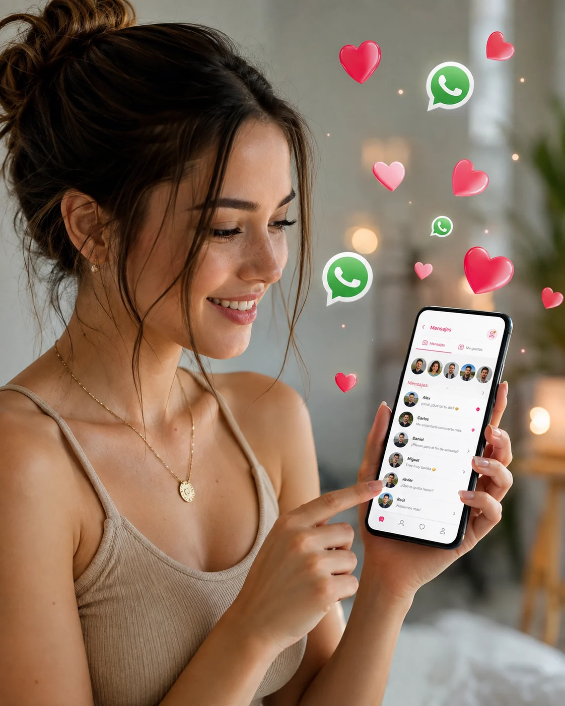 Conecta con personas reales